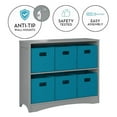 thumbnail image 5 of RiverRidge Horizontal Bookcase with 6 Bins, Assorted Shelf and Bin Colors, 5 of 6
