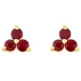 thumbnail image 1 of Micro Mini Diamond Stud Earrings in 14K Gold, 1 of 5