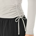 thumbnail image 5 of Member's Mark Women's Ruched Long Sleeve Top, 5 of 8