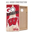 thumbnail image 3 of YouTheFan Wisconsin Badgers 2'x4' Cornhole Board Set, 3 of 6