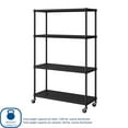thumbnail image 7 of Member’s Mark Home 4-Tier Steel Shelving with Shelf Liners, 36" W x 14" D x 56.5" H, 7 of 14