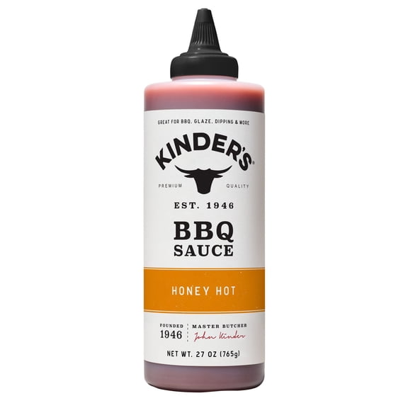 Kinder's Honey Hot BBQ Sauce, 27 oz.