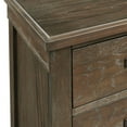 thumbnail image 4 of Society Den Jack 2-Drawer Nightstand with USB Ports, Walnut, 4 of 11