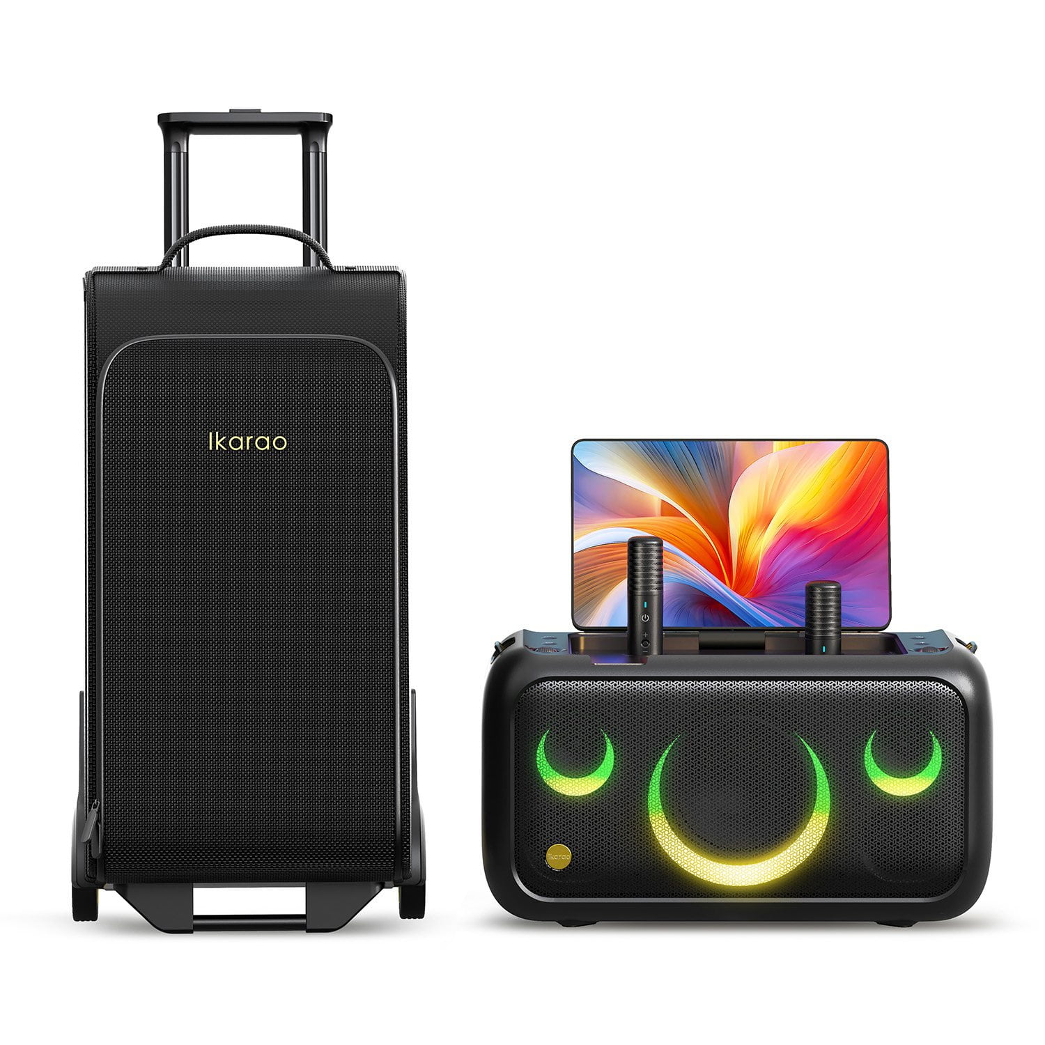 Ikarao Break X1 Karaoke Machine and Luggage Bundle - Samsclub.com