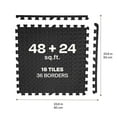 thumbnail image 3 of Centr Gym Interlocking Flooring Exercise Mats, 3 of 7