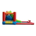 thumbnail image 10 of Happy Hop Inflatable Double Slide Water Fun Park with Bouncy Castle, 10 of 14