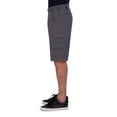 thumbnail image 4 of IRON Clothing Men's Flex Waistband Stretch Hybrid Multi Pocket Cargo Short, 4 of 6