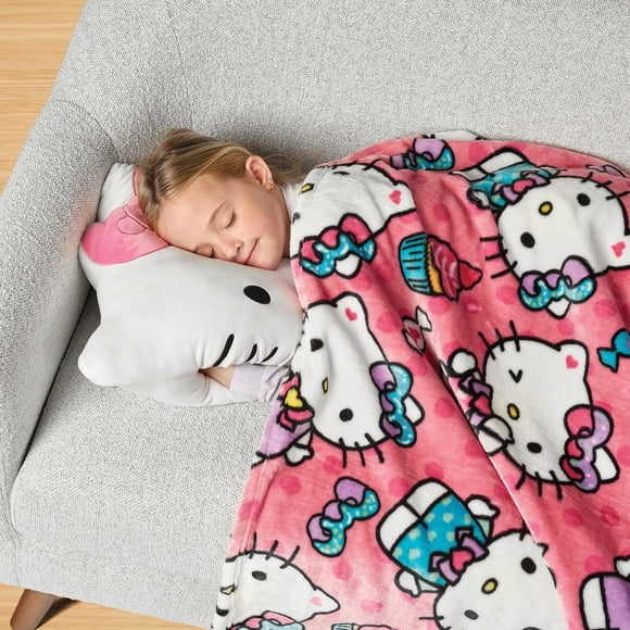 Licensed Character Hand Warmer and Throw Blanket Set