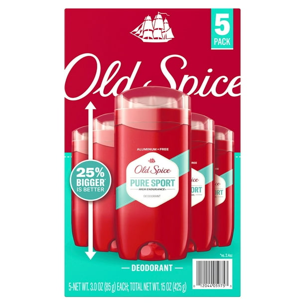 Old Spice High Endurance Deodorant, 48-Hr. Protection, Pure