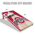 thumbnail image 5 of YouTheFan Ohio State Buckeyes 2'x4' Cornhole Board Set, 5 of 6