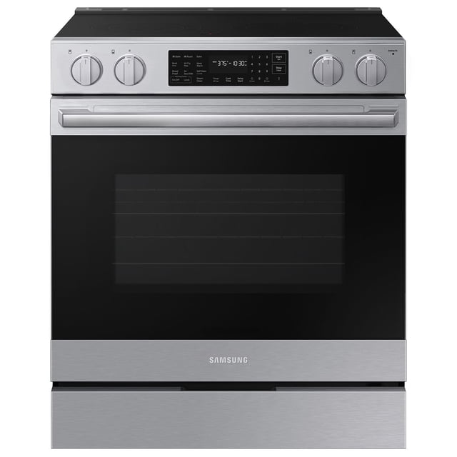 Samsung Bespoke 6.3 cu. ft. Smart Slide-In Electric Range w/ True Convection