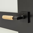 thumbnail image 2 of Explore Hardware Black/Gold Geneva Collection Door Handle Set, 2 Pack, 2 of 4