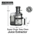 thumbnail image 7 of Hamilton Beach Professional Super Chute Easy Clean Juice Extractor, 7 of 9