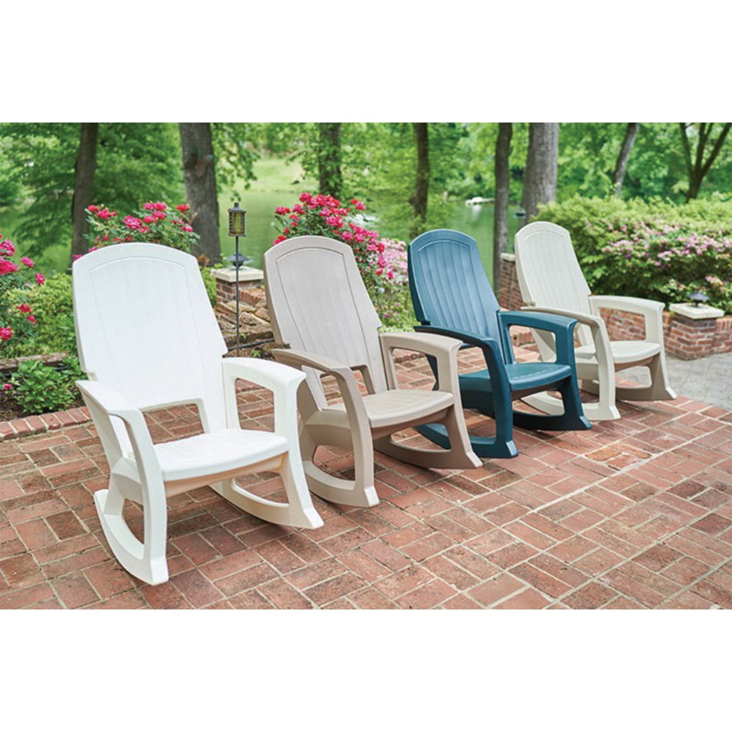Rockaway Heavy-Duty All-Weather Outdoor Rocking Chair