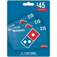 thumbnail image 1 of Domino's $45 Gift Card Multi-Pack, 3 x $15, 1 of 1