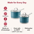 thumbnail image 9 of KitchenAid 4-Piece Stainless Steel Saucepan Set, 9 of 13