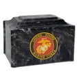 thumbnail image 1 of Titan Casket Military Marble Cremation Urn, 1 of 2