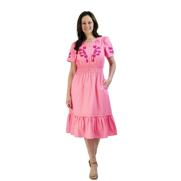 french connection women's embroidered dress French Connection Paulette Embroidered Dress