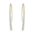 thumbnail image 1 of 0.35 CT. T. W. Diamond Shepherd Hook Earrings in 14K Gold, 1 of 7