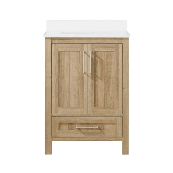 OVE Decors Kansas 24" W x 19" D Freestanding Bathroom Vanity with Sink