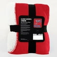 thumbnail image 4 of Officially Licensed NCAA Cloud Throw Blanket with Sherpa Back, 60" x 70", 4 of 4