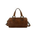 thumbnail image 1 of Frye Melissa 100% Genuine Leather Women's Mini Barrel Handbag, 1 of 9