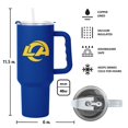thumbnail image 5 of Logo Brands Los Angeles Rams Tumbler Set, 5 of 5