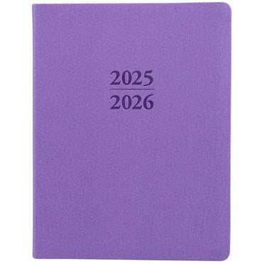 Large Lavender 18-Month 2026 Planner, Spiral Bound