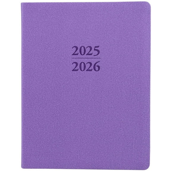 Large Lavender 18-Month 2026 Planner, Spiral Bound