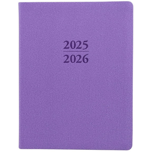 Large Lavender 18-Month 2026 Planner, Spiral Bound