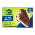 thumbnail image 1 of King's Flavors Ice Cream Sandwiches, Frozen, 3.5 fl. oz., 24 ct., 1 of 6