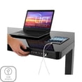 thumbnail image 7 of Seville Classics airLIFT Electric Tempered Glass Height Adjustable Desk, 48" x 24", 7 of 15
