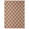 thumbnail image 1 of Nicole Miller New York Patio Country Calla Contemporary Herringbone Indoor/Outdoor Area Rug, 1 of 9