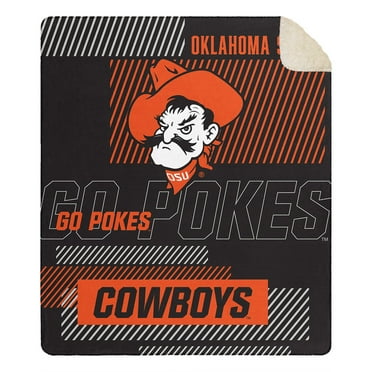 Officially Licensed NCAA Cloud Throw Blanket with Sherpa Back, 60" x 70"