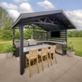 thumbnail image 1 of Range Covered Outdoor Kitchen w/ Grill & Pizza Oven, 1 of 26