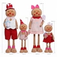 thumbnail image 3 of Member's Mark Plush Gingerbread Family, Set of 4, 3 of 7