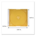 thumbnail image 4 of Verbatim CD/DVD Slim Cases - Asst. - 50ct., 4 of 5