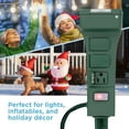 thumbnail image 3 of Woods Outdoor Holiday Décor Timer With Remote, 3 of 6