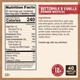 thumbnail image 2 of Kodiak Protein-Packed Buttermilk & Vanilla Power Waffles, Frozen, 40 Count, 53.6 oz., 2 of 8