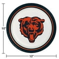 thumbnail image 2 of NFL Round Paper Plates, 10", 85 ct., Choose Your Team, 2 of 7