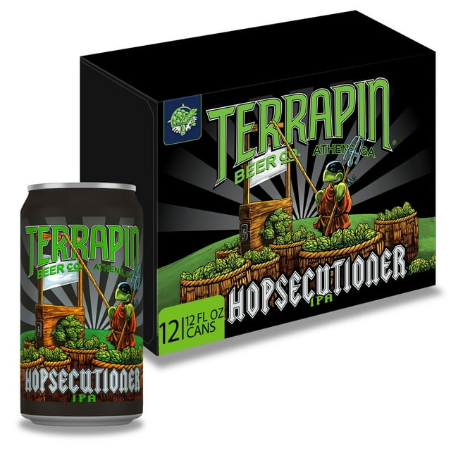 Terrapin Beer Co. Hopsecutioner India Pale Ale Beer, 12 fl. oz. can, 12 pk.