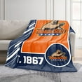 thumbnail image 2 of Logo Brands Morgan State Bears 60"x70" Super Plush Blanket, 2 of 6