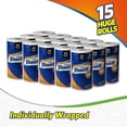 thumbnail image 4 of Member's Mark, Huge Roll 2 ply, White, Paper Towel 15 Rolls, 101 sheets/roll, 4 of 8