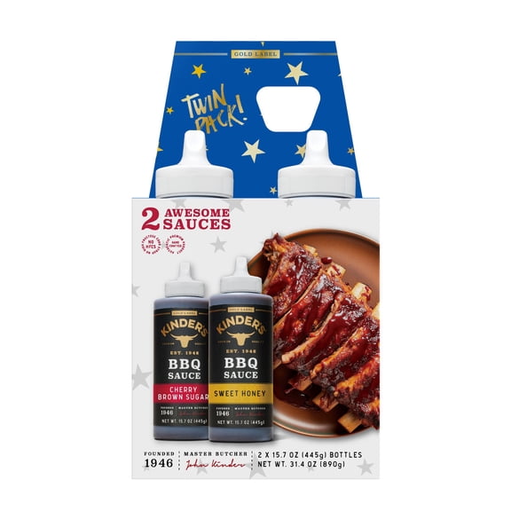 Kinder's Gold Label BBQ Sauce, 15.7 oz., 2 pk.