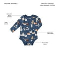 thumbnail image 3 of Member's Mark Baby 4-Pack Organic Cotton Bodysuit, 3 of 7