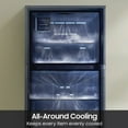 thumbnail image 5 of Samsung 18 cu. ft. Top Freezer Refrigerator with Ice Maker in Stainless Steel, 5 of 9