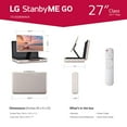 thumbnail image 3 of LG StanbyME Go 27" Full HD Portable Smart TV, 3 of 14