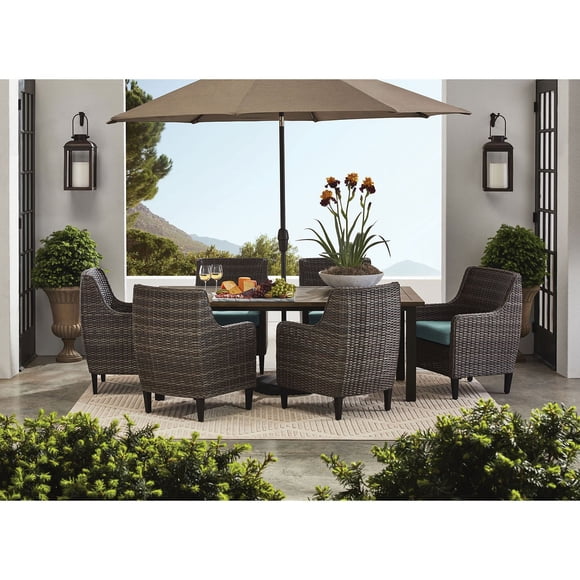 Member's Mark Athena Dining Set with Sunbrella Fabric, 7pc