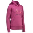 thumbnail image 2 of Under Armour Girls Rival Fleece Big Logo Print Fill Hoodie, 2 of 5