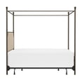 thumbnail image 7 of HH2 Home McArthur Metal and Upholstered Canopy Bed, 7 of 11